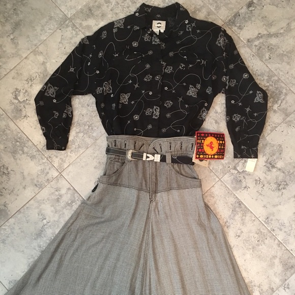 BEAUTIFUL VINTAGE CHAUS SPORT SHIRT-80’s WITH TAGS - Picture 8 of 8